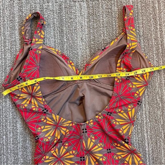Goldenpoint Swimsuit Mod Floral One Piece S Small - Picture 5 of 7